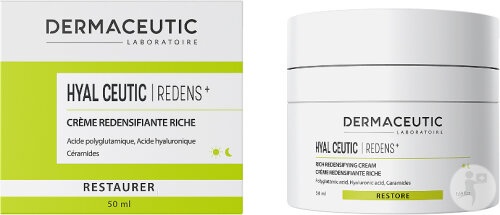 Dermaceutic Hyal Ceutic Redens+ Rich Redensifying Cream Jar 50ml - Img 1
