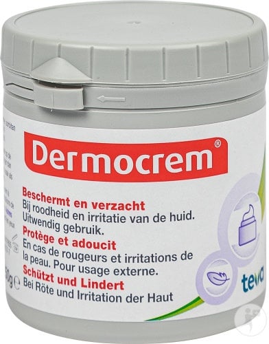 Dermocrem Cremă Pentru Roșeață Și Iritații Ale Pielii 250g - Img 1