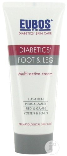 Eubos Diabetics Skin Care Cremă Pentru Picioare Și Gambe Tub 100ml - Img 1