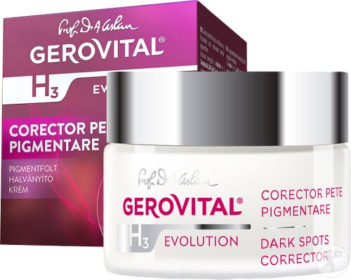 Gerovital H3 Evolution Corector Pete Pigmentare 50ml - Img 1