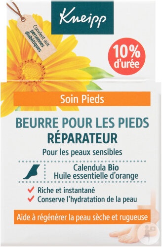 Kneipp Unt Pentru Picioare Cu Calendula Ulei De Portocale Borcan 100ml - Img 1