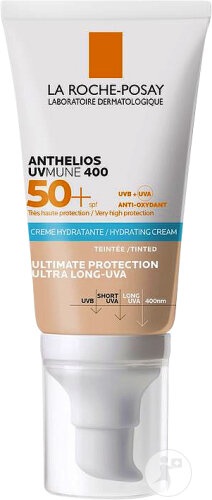 La Roche-Posay Anthelios UVMune 400 Cremă Solară Nuanțatoare SPF50+ Piele Sensibilă 50ml - Img 1