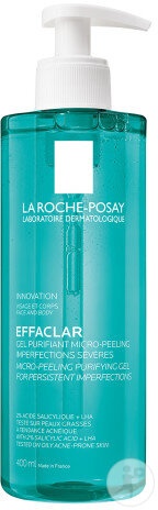 La Roche-Posay Effaclar Gel Purificator Micro-Peeling Imperfecțiuni Severe 400ml - Img 1