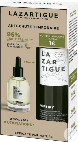 Lazartigue Set Anti-Cădere Par Reactiva 2 Produse - Img 1