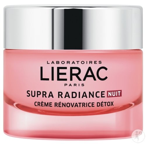 Lierac Supra Radiance Cremă De Noapte Reînnoire Detox 50ml - Img 1