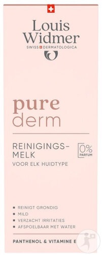 Louis Widmer Purederm Lapte De Curățare Fără Parfum Flacon 200ml - Img 1