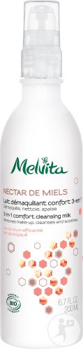 Melvita Nectar De Miels Lapte Demachiant Bio 200ml - Img 1