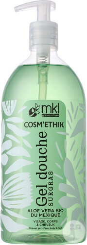 Mkl Green Nature Gel De Duș Aloe Vera Cu Pompă 1l - Img 1