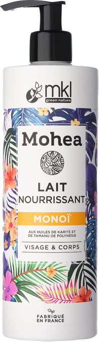 MKL Green Nature Mohea Lapte Hrănitor Monoï Față/Corp 400ml - Img 1