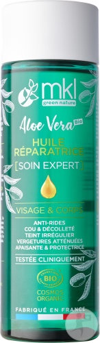 MKL Green Nature Ulei De Corp Reparator Expert Cu Aloe Vera 200ml - Img 1