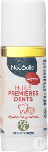 Néobulle Ulei Pentru Primii Dinți Urgență Bebeluși 3+ Luni Bio 10ml - Img 1