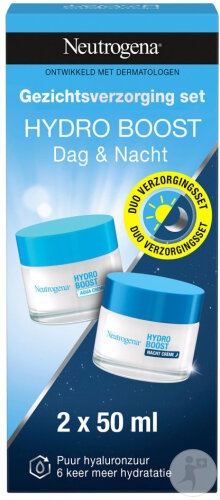 Neutrogena Hydro Boost Duo De Zi Și De Noapte 2x50ml - Img 1