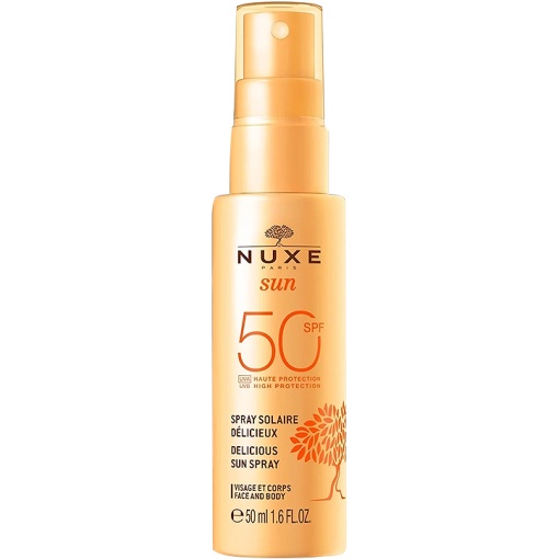 Nuxe Sun Delicious Sun Spray SPF50 Față Și Corp 50ml - Img 1