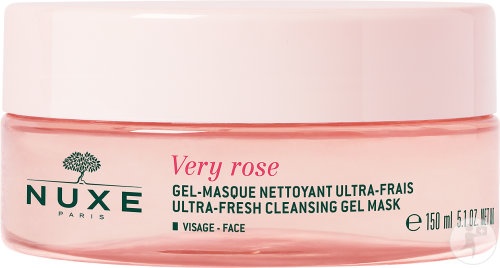 Nuxe Very Rose Ultra-Frais Gel-Mască De Curățare A Pielii Feței 150ml - Img 1