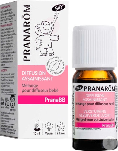Pranarôm Pranabb Amestec Purifiant Pentru Difuzor Bio 10ml - Img 1