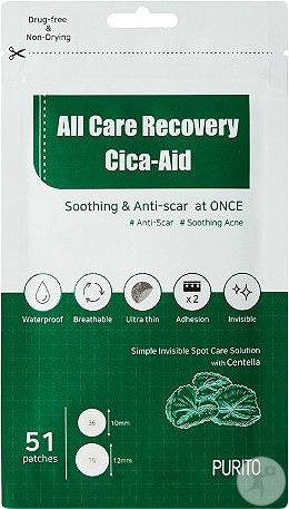 Purito All Care Recovery Cica-Aid 51 Plasturi - Img 1