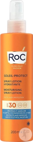 RoC Soleil Protect Loțiune Spray Hidratanta SPF30 200ml - Img 1