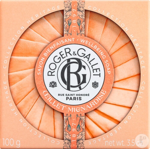 Roger&amp;Gallet Œillet Mignardise Săpun De Bunăstare 100g - Img 1