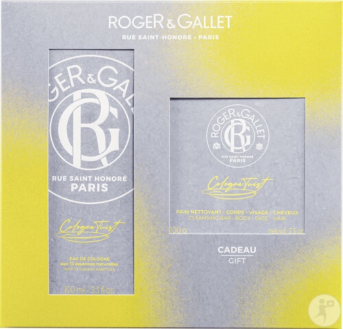Roger &amp; Gallet Set Cologne Twist Apă De Colonie 100ml + Săpun 100g - Img 1