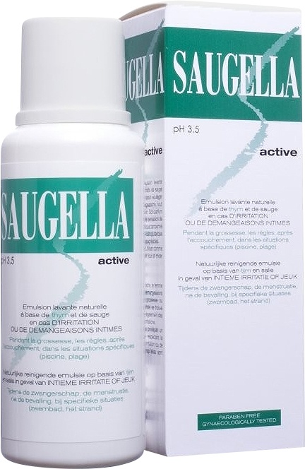 Saugella Active Emulsie 250ml - Img 1