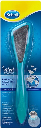 Scholl Velvet Smooth Pilă Cu Cristale De Diamant Și Carbon 1 Bucată - Img 1