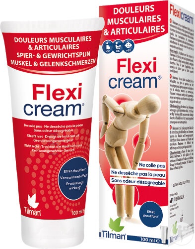 Tilman Flexicream Gel Pentru Dureri Musculare Și Articulații Tub 100ml - Img 1