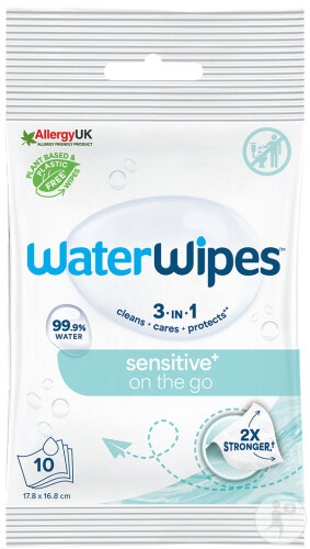 WaterWipes Șervețele De Curățare On The Go 10buc - Img 1
