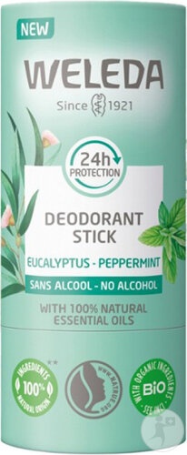 Weleda Deodorant Stick 24h Eucalipt-Mentă 50g - Img 1