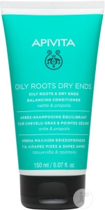 Apivita Balsam Reechilibrant Scalp Gras Și Vârfuri Uscate Tub 150ml