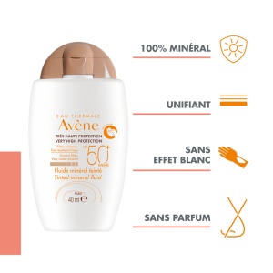 Avène Cremă De Protecție Solară Minerală SPF50+ Flacon 40ml - Img 3
