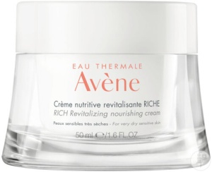 Avène Les Essentiels Cremă Nutritivă Revitalizantă Pentru Piele Sensibilă Foarte Uscată 50ml