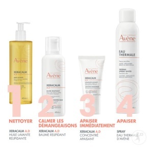 Avène Xeracalm A.D Ulei De Curățare Relipidant Piele Foarte Uscată Eczemă Atopică/Mâncărimi 400ml - Img 5
