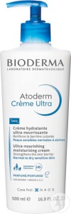 Bioderma Atoderm Crema Ultra-Nutritivă Fără Parfum Pentru Piele Uscată Și Sensibilă Recipient Cu Dozator 500ml - Img 2