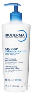 Bioderma Atoderm Ultra-Hidratant Ultra-Nutritiv Cream Pentru Piele Sensibilă Normală Până Uscată 500ml - Img 2