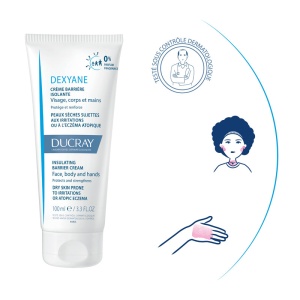 Ducray Dexyane Cremă Barieră Izolantă Față/Corp/Mâini Tub 100ml - Img 8