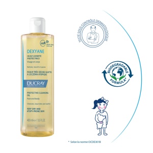 Ducray Dexyane Ulei De Spălare Protector Piele Foarte Uscată Predispusă La Eczemă Atopică 400ml - Img 7