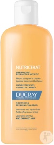 Ducray Nutricerat Șampon Reparator Și Nutritiv Pentru Păr Foarte Uscat, Fragil Și Deteriorat Flacon 200ml