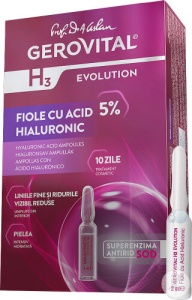 Gerovital H3 Evolution Fiole Cu Acid Hialuronic 10x2ml