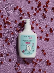 Gerovital Kids Gel Spălare Corp Și Păr Hydra-Care 300ml - Img 2