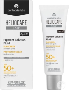 Heliocare 360° Pigment Solution Fluid SPF50+ Tub 50ml