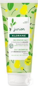 Klorane Junior Avoine Bio Gel De Duș 2in1 Corp & Păr De La 3 Ani 200ml