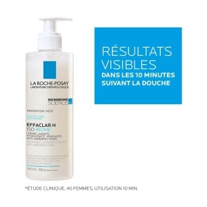 La Roche-Posay Effaclar H ISO-Biome Cremă De Curățare Față Și Corp 390ml - Img 4