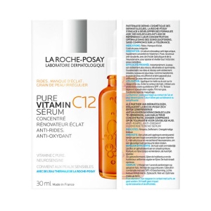 La Roche-Posay Ser Cu Vitamina C12 Pură Concentrat De Regenerare A Strălucirii Antioxidant Antirid 30ml - Img 2