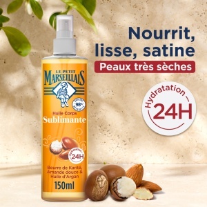 Le Petit Marseillais Ulei Sublimator Pentru Îngrijirea Și Hidratarea Corpului 24h Spray 150ml - Img 5