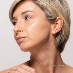 Les Couleurs De Noir Fusion Glow Fond De Ten 02 Cool Neutral 30ml - Img 2