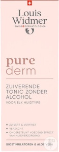 Louis Widmer Purederm Loțiune Purifiantă Fără Alcool Flacon 200ml