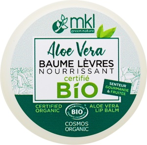 MKL Green Nature Aloe Vera Balsam De Buze Bio Buze Uscate Și Crăpate 10 mll