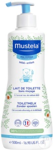 Mustela Bébé-Enfant Lapte De Curățare Fără Clătire Cu Avocado Bio Flacon Cu Pompiță 500ml