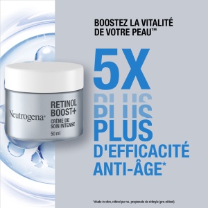 Neutrogena Anti-Age Retinol Boost+ Cremă Pentru Față Intensivă Fara Parfum 50ml - Img 2