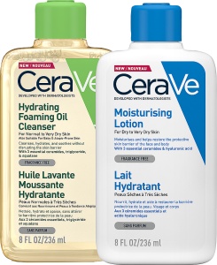 Pachet Mix&Match CeraVe Ulei De Curățare + CeraVe Lapte Hidratant